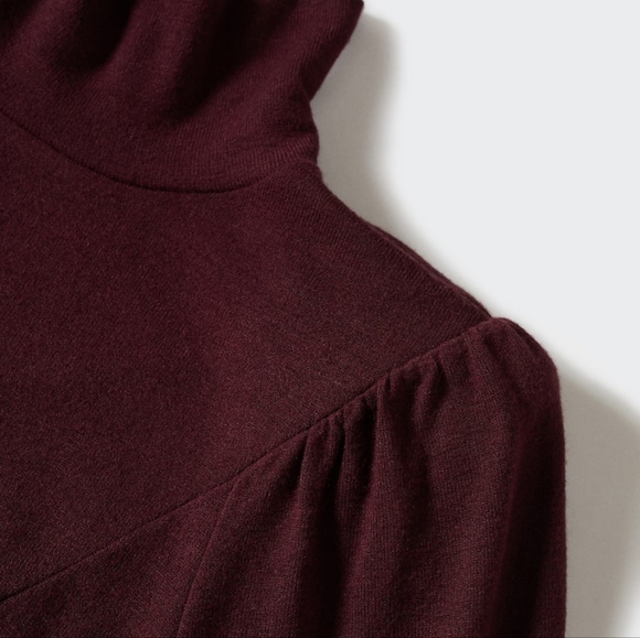 MANGO Shoulder pad dress - Picture 4 of 4